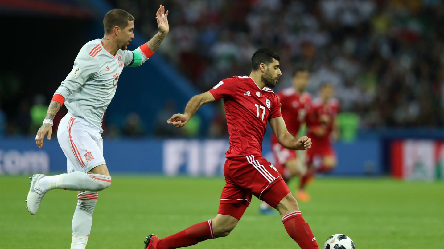 بازی جانانه ملی پوشان : ایران 0- اسپانیا 1