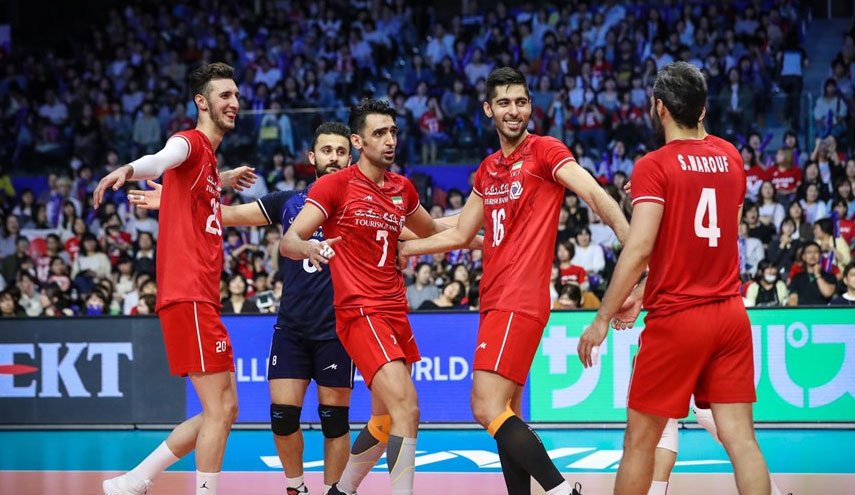 والیبال; ایران و قطر به مصاف یکدیگر رفتند